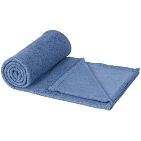 Pim Heathered Fleece Plaid Blanket