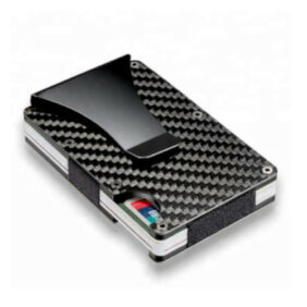 Carbon Fiber Credit Cards Holder with Printed Logo