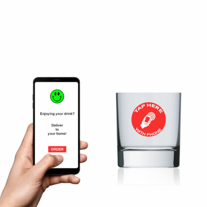 Smart Interactive Whisky Glass with NFC