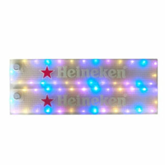 Multicolour LED-Illuminated PVC Bar Runner