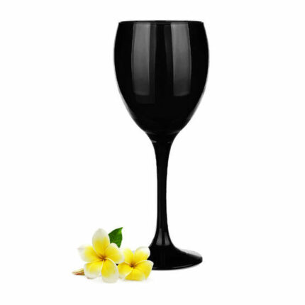 Black-Wine-Glass