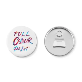 Custom fridge magnet bottle opener