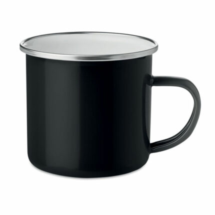 Enamel-Mug-With-Steel-Rim