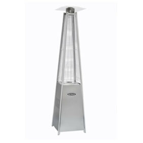 Pyramid gas patio heater