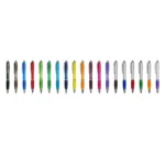 Curvy ballpoint pens 19 colour options