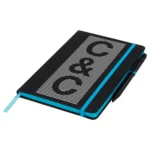 Noir Edge Medium Notebook Print With Custom Logo