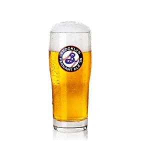 Pint Tumbler Glass Printed With Custom Logo