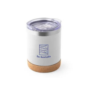 Cork Base Thermal Tumbler with Custom Logo