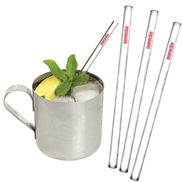 Custom Printed Glass Straws