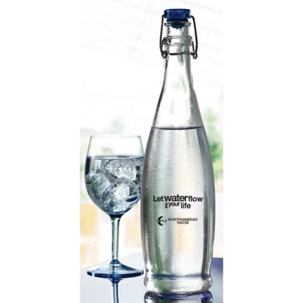 Personalised Promotional Glass Water Bottles