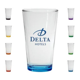 Sprayed Base Conical Pint Glass