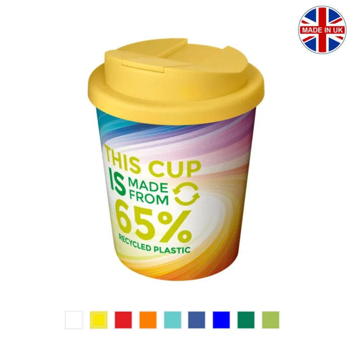 UK Made Insulated Tumbler with Spill-proof Lid