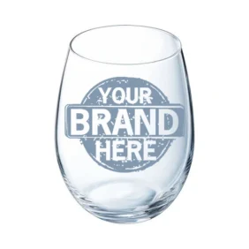 Curvy Gin Glass 44 cl with custom logo