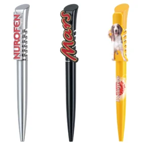 Custom Clip Spiral Click Pen