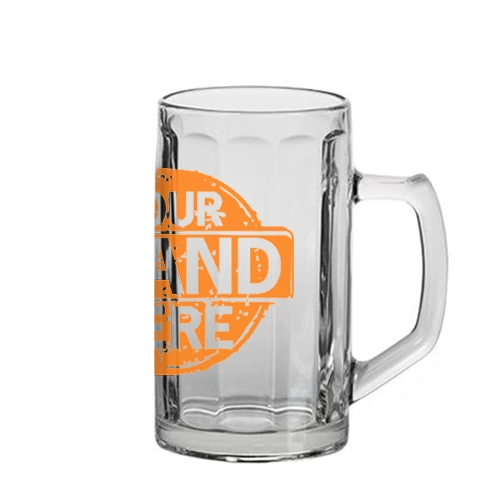 Optical beer tankard with your logo