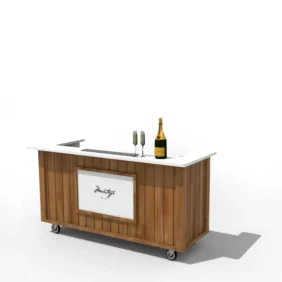 6 ft Mobile Bar