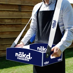 Custom Wooden Usherette Trays with Logo