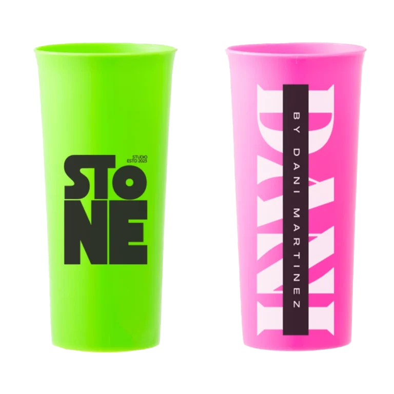 Custom plastic hi-ball cups