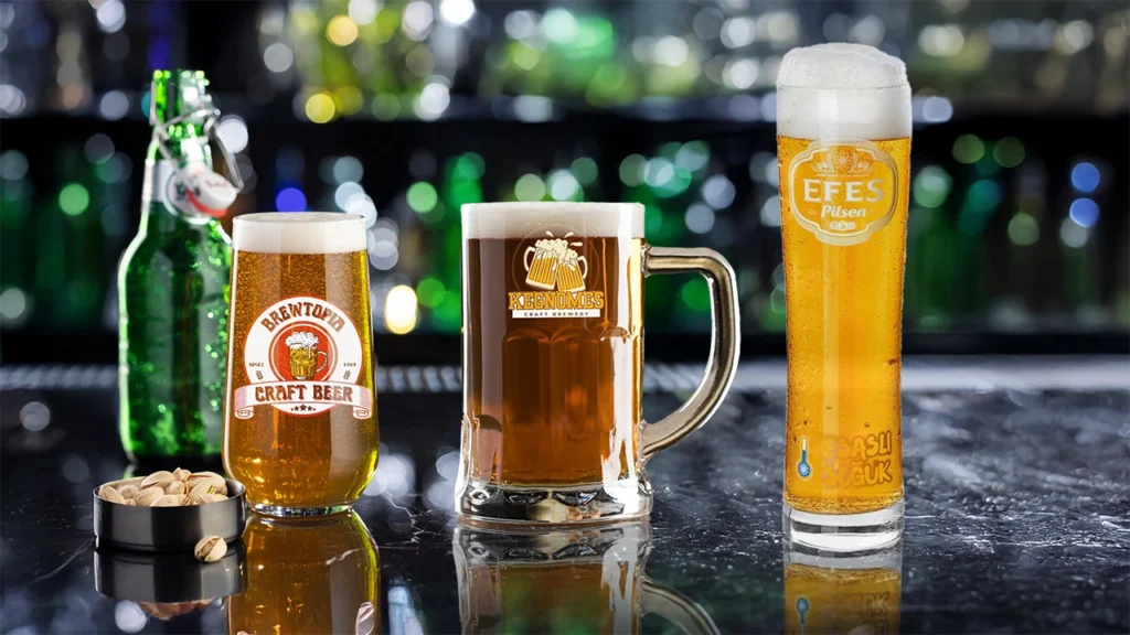 New Pint Beer Glasses: Perfect for Branding and Promotion