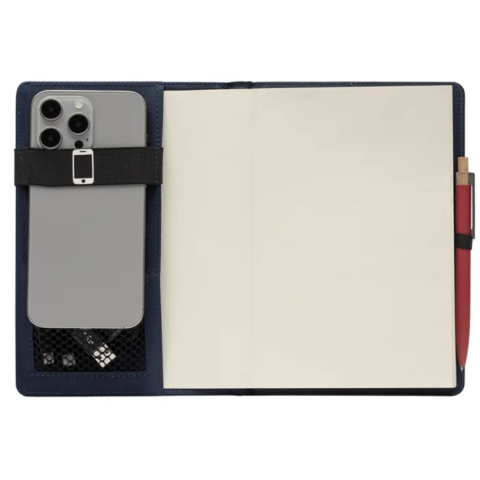 Coastal Threads Repreve Tech Organiser Notebook - A5 - Inside