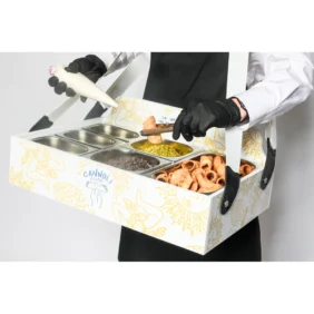 Large Custom Gastronorm Usherette Trays