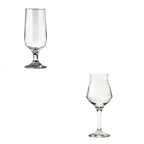 Stemmed Beer Glasses