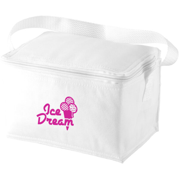 Spectrum 6-can cooler bag 4L – White with logo