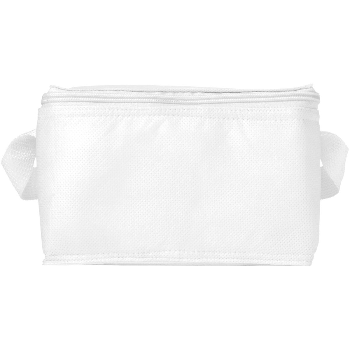 Spectrum 6-can cooler bag 4L – White front view