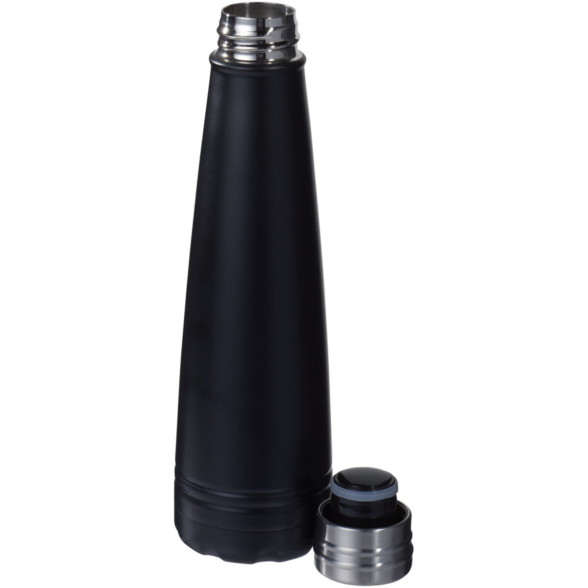 Duke 500 ml copper vacuum insulated water bottle – Solid black extra view