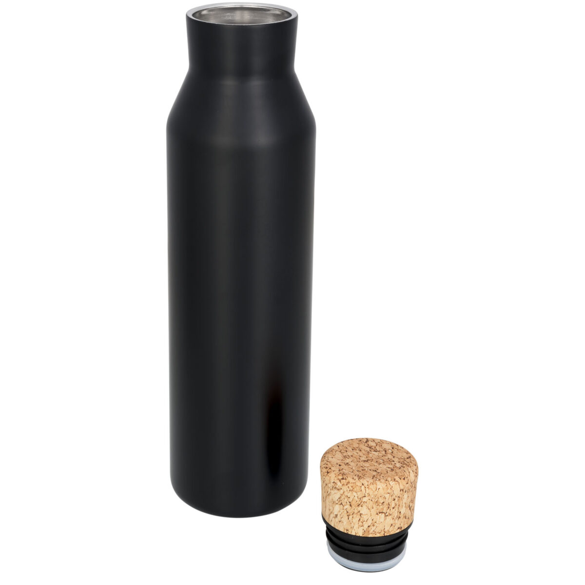 Norse 590 ml copper vacuum insulated bottle – Solid black extra view