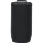 Lagom 380 ml copper vacuum insulated tumbler – Shiny black front view