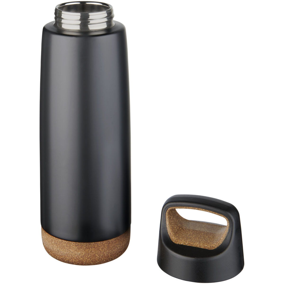 Valhalla 600 ml copper vacuum insulated water bottle – Solid black extra view