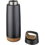 Valhalla 600 ml copper vacuum insulated water bottle – Solid black extra view