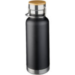 Thor 480 ml copper vacuum insulated water bottle – Solid black extra view