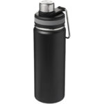 Gessi 590 ml copper vacuum insulated sport bottle – Solid black extra view