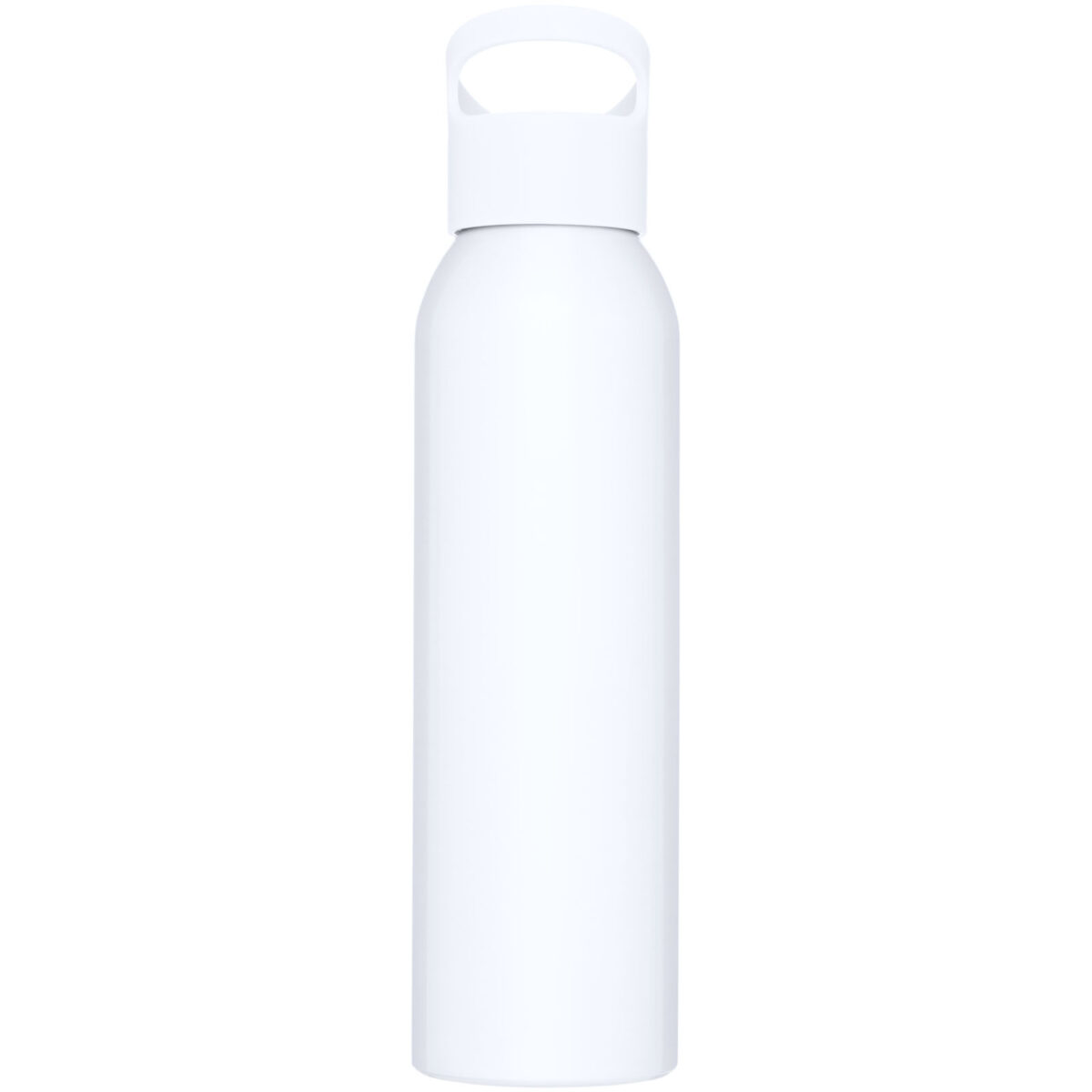 Sky 650 ml water bottle – White front view