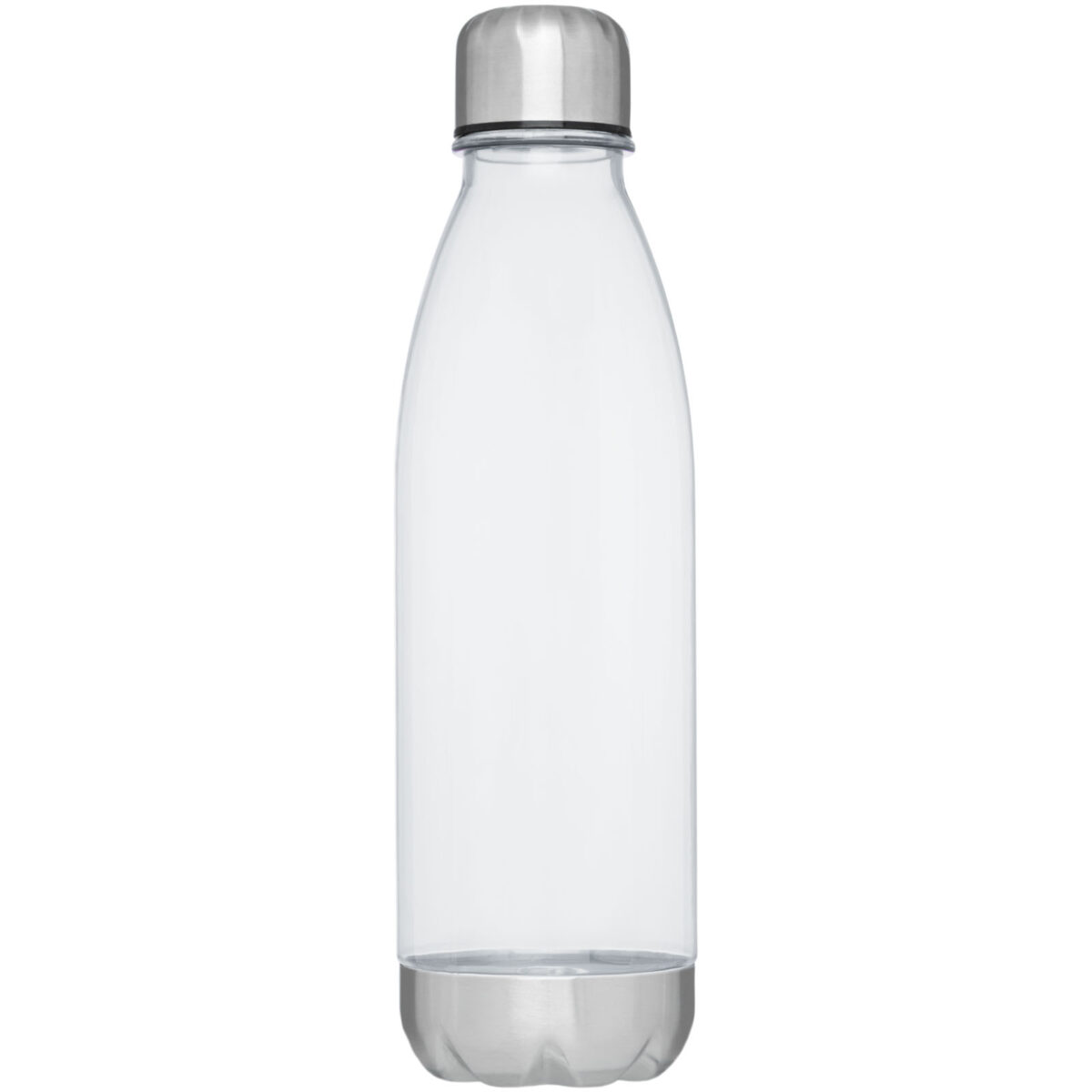 Cove 685 ml water bottle – Transparent clear front view