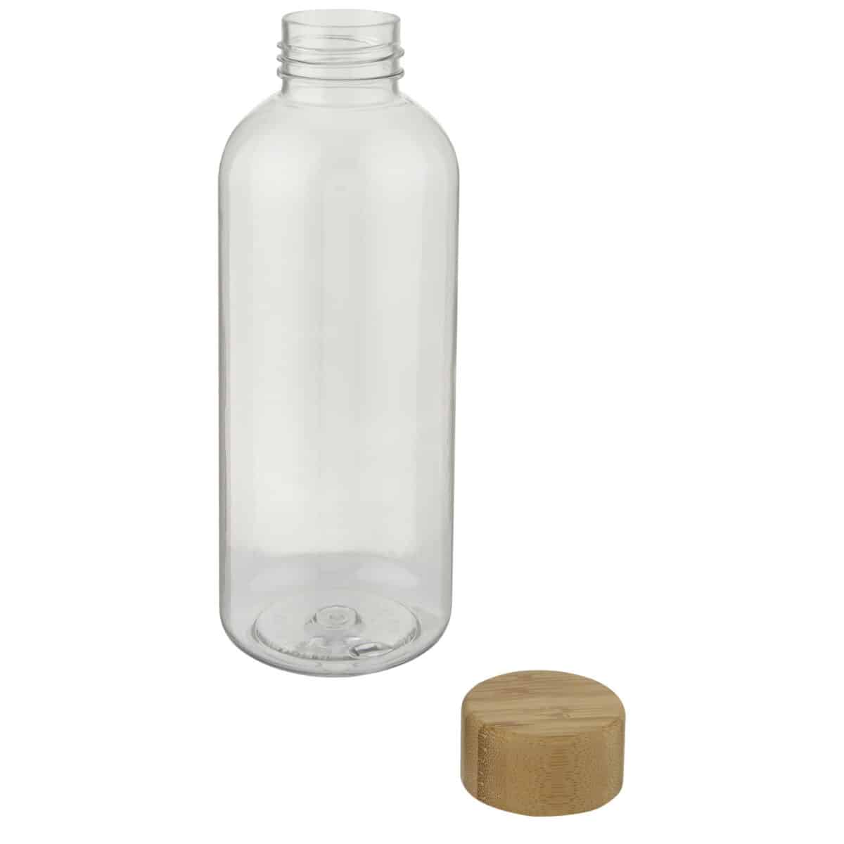 Ziggs 650 ml recycled plastic water bottle – Transparent extra view