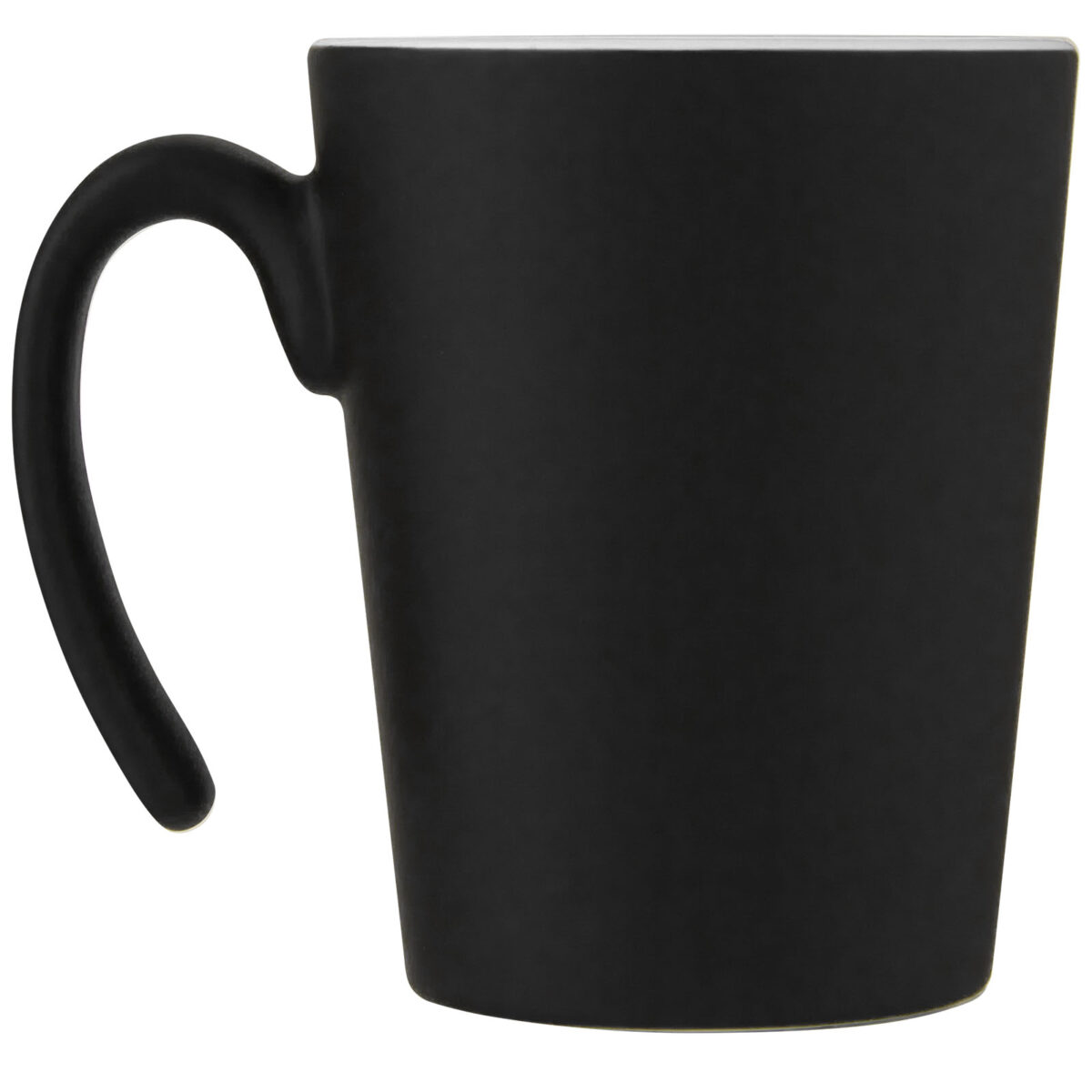 Oli 360 ml ceramic mug with handle – White back view