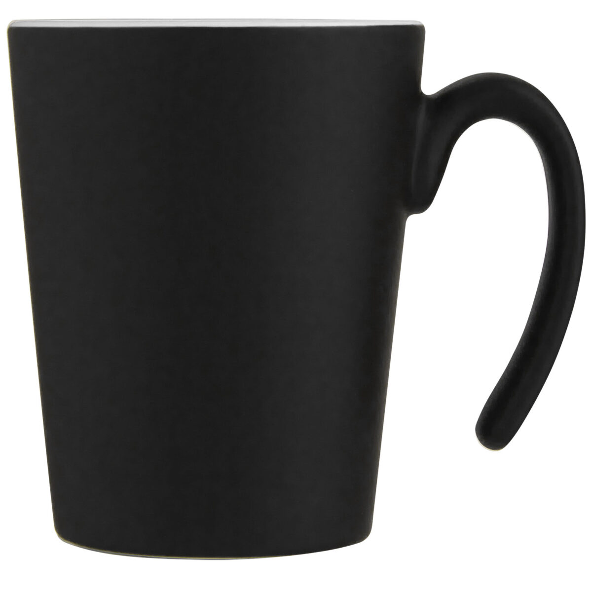 Oli 360 ml ceramic mug with handle – White front view