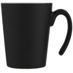 Oli 360 ml ceramic mug with handle – White front view