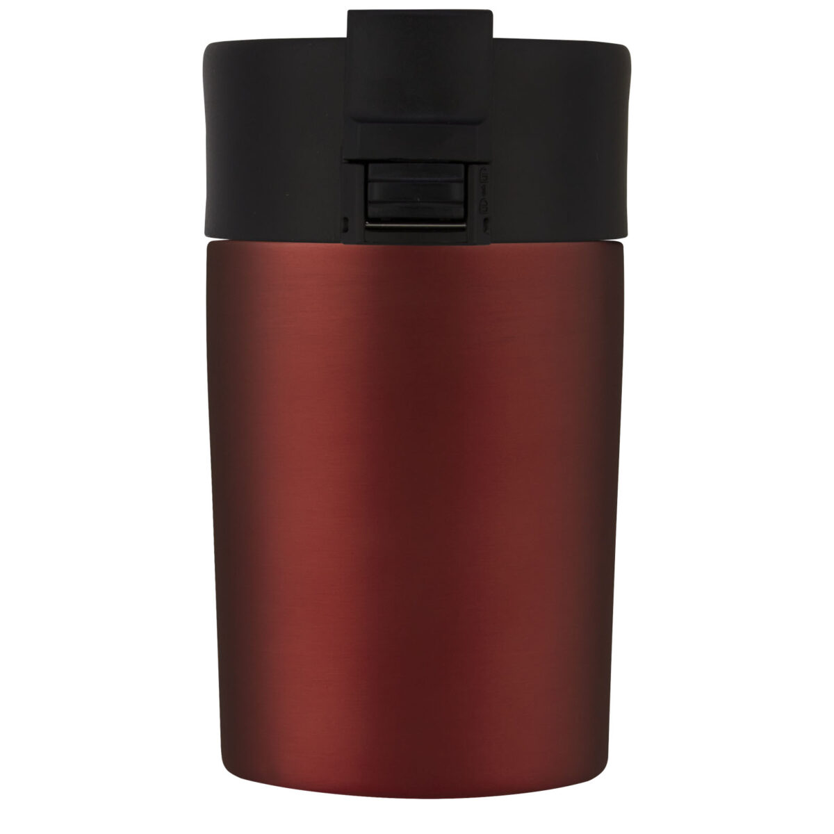 Jetta 180 ml copper vacuum insulated tumbler – Red front view