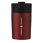 Jetta 180 ml copper vacuum insulated tumbler – Red with logo