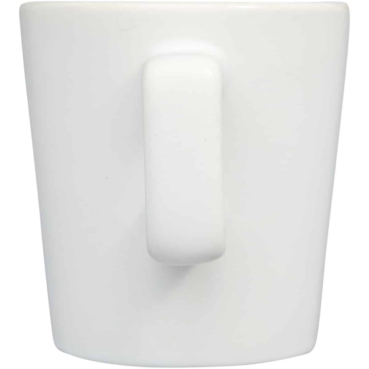 Ross 280 ml ceramic mug – White back view