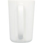 Perk 480 ml ceramic mug – White back view