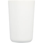 Perk 480 ml ceramic mug – White front view