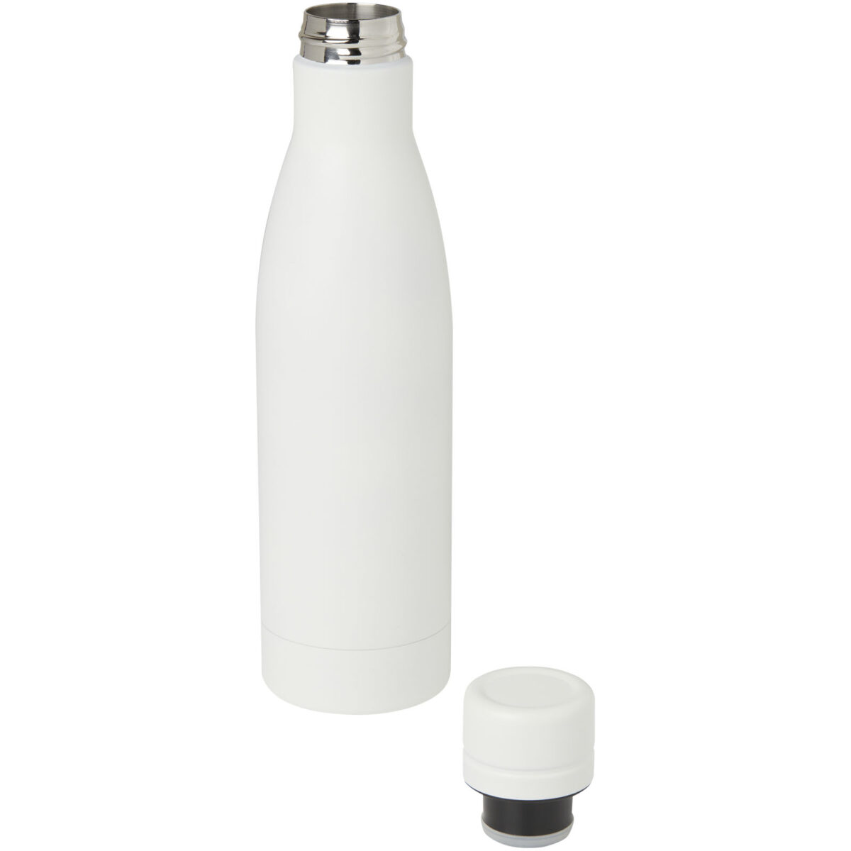 Vasa 500 ml RCS certified recycled stainless steel copper vacuum insulated bottle – White extra view