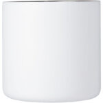 Bjorn 360 ml RCS certified recycled stainless steel mug with copper vacuum insulation – White front view