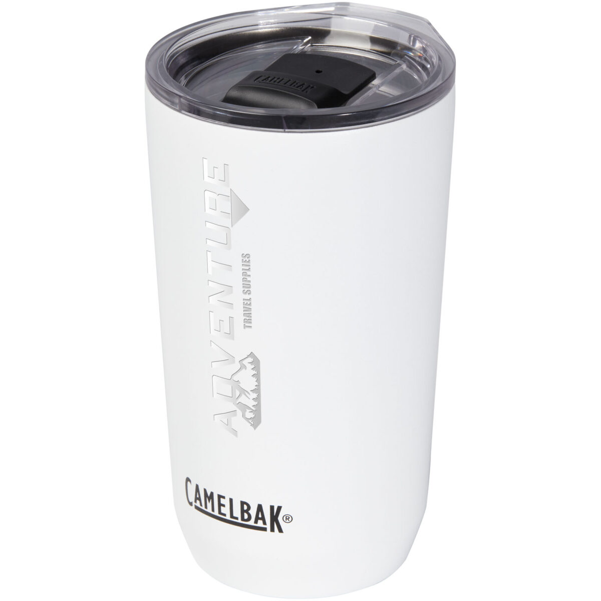 CamelBak® Horizon 500 ml vacuum insulated tumbler – White with logo