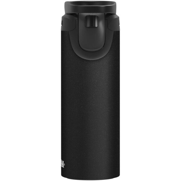 CamelBak® Forge Flow 500 ml vacuum insulated tumbler – Solid black front view